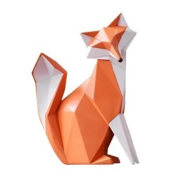 Statue Origami Renard