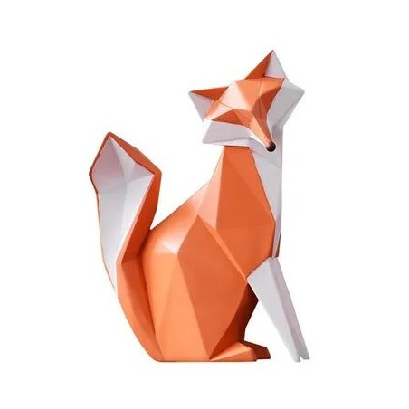 Statue Origami Renard